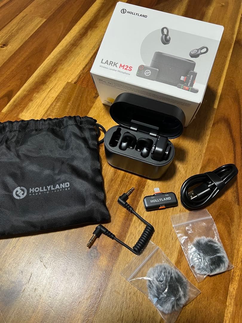 ア*ジ様 HOLLYLAND LARK M2S ワイヤレスマイク