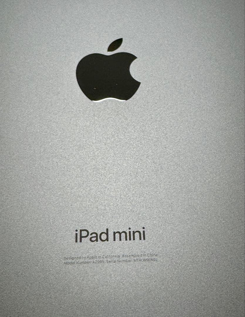 iPad mini 7世代(A17 Pro)Cellular 256GB