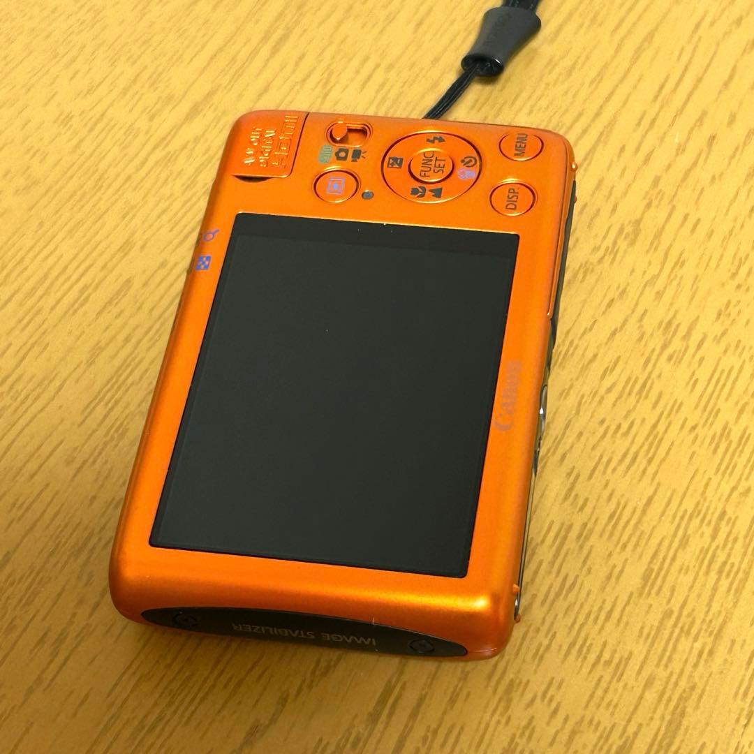 【動作確認済】Canon キャノン デジカメ IXY 400F オレンジ