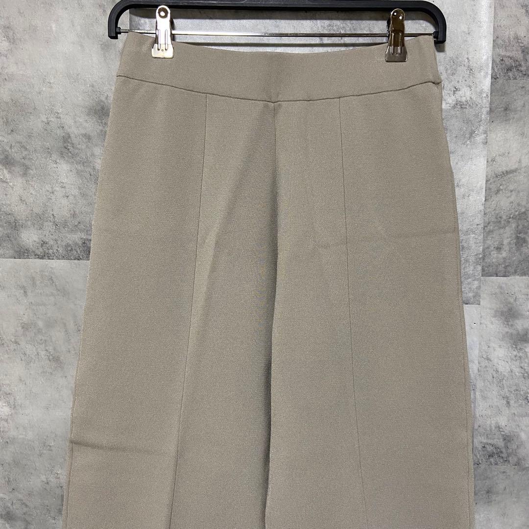 【ADORE】ソフトニットパンツ Mサイズ ベージュ