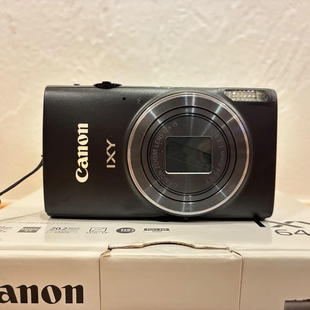 美品‼️Canon コンパクトデジタルカメラIXY640 Wi-Fi搭載