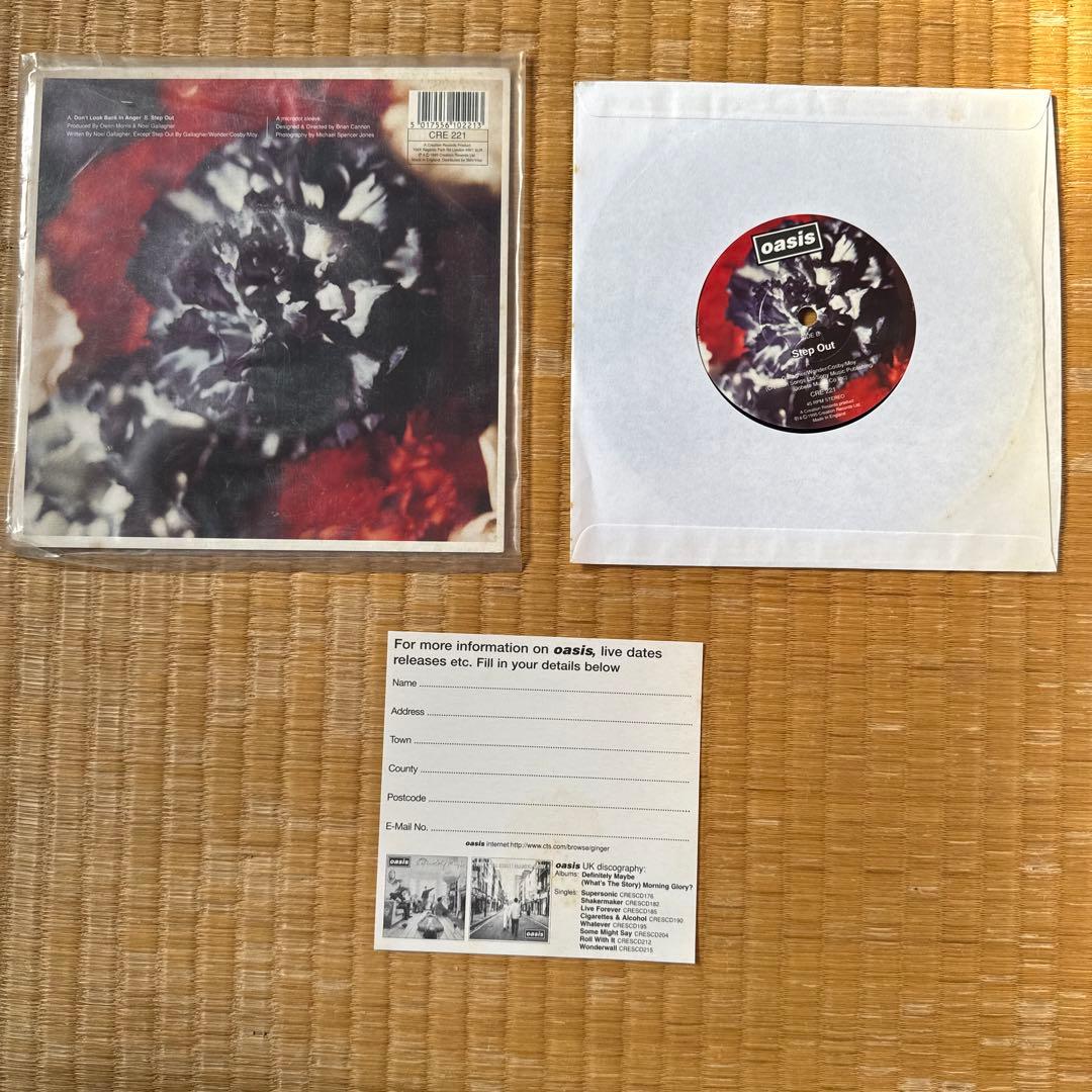 激レアoasis Don't Look Back In Anger 7inch