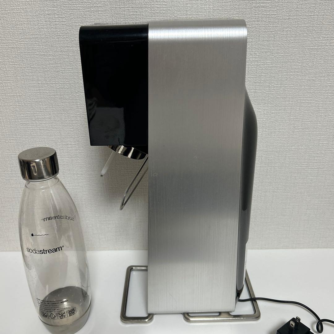 SodaStream 本体 全付属炭酸水メーカー ブラックシルバー 動作確認済