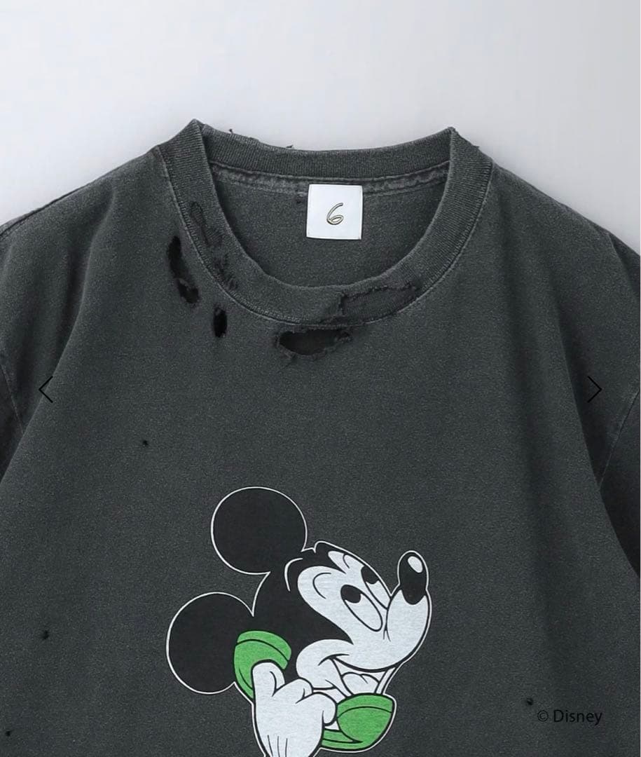 6 (ROKU)ミッキーTシャツ