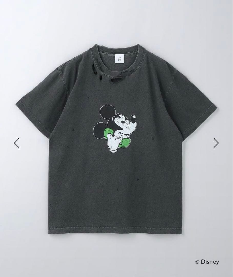 6 (ROKU)ミッキーTシャツ