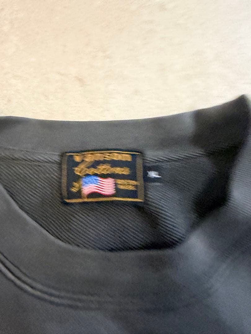 Vanson ヴァンソン　スカル　トレーナー　XL グレー