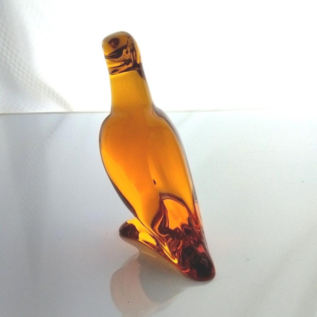 【新品】バカラ　鳥　 オウム 　動物　 置物 　バード オブジェ　クリスタル