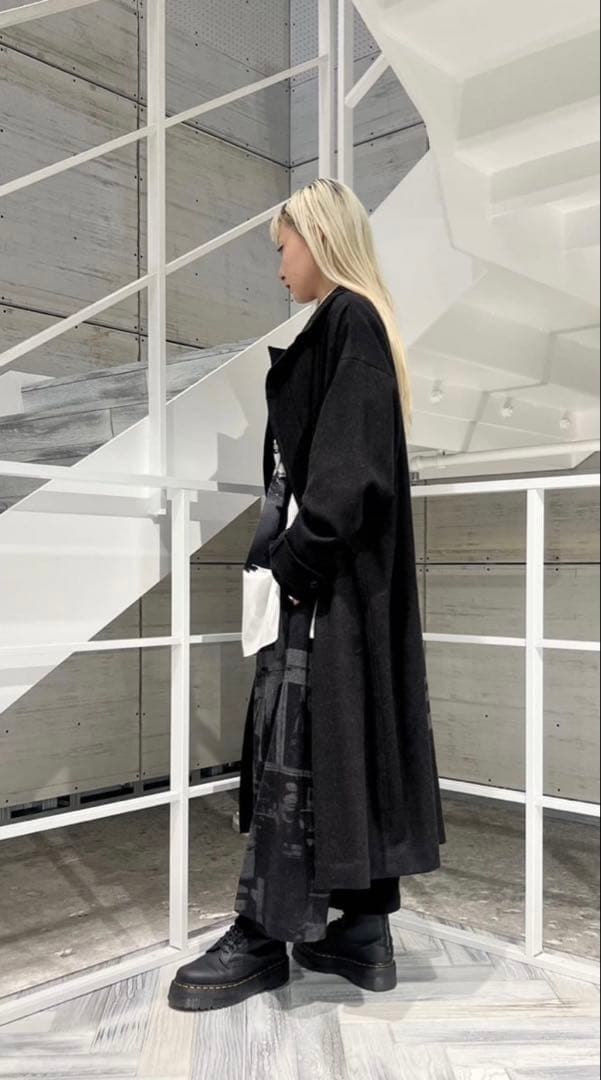 Y's （ワイズ） グラフィックプリント ワイドパンツ