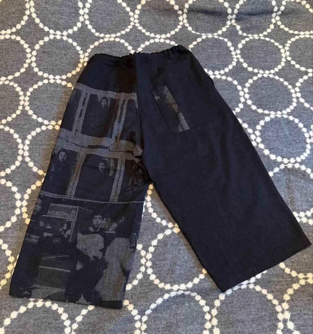 Y's （ワイズ） グラフィックプリント ワイドパンツ