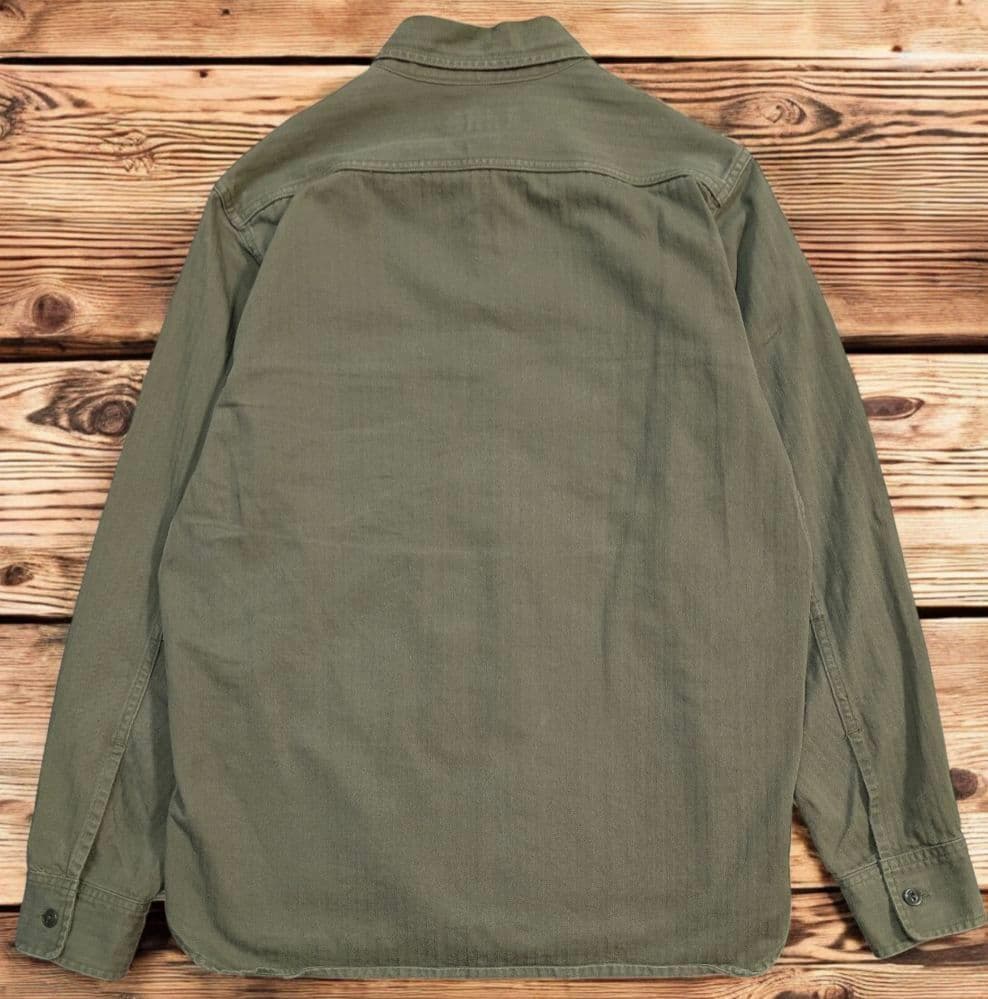 SASSAFRAS ササフラス ヘリンボーン ワーク ジャケット カバーオール