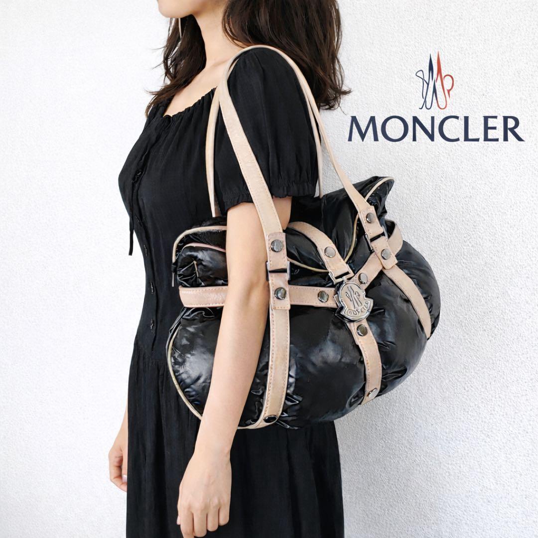 MONCLER☆ダウン ショルダーバッグ