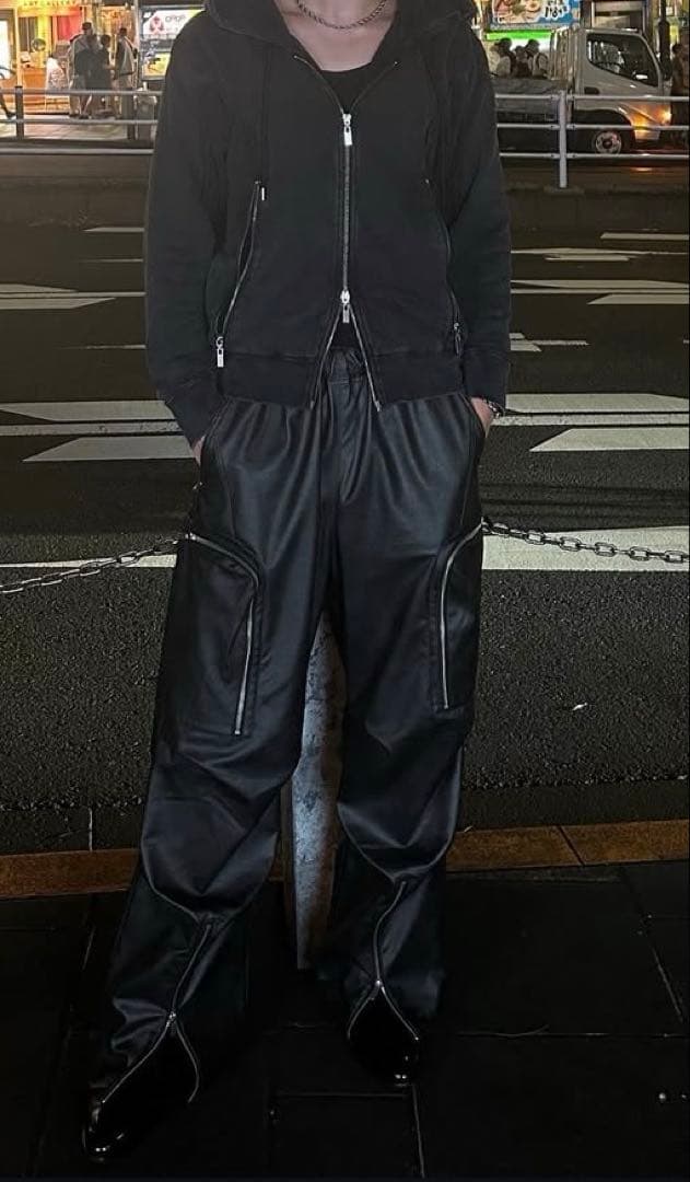 Jent Louis Zip Leather Pants ジェントルイス