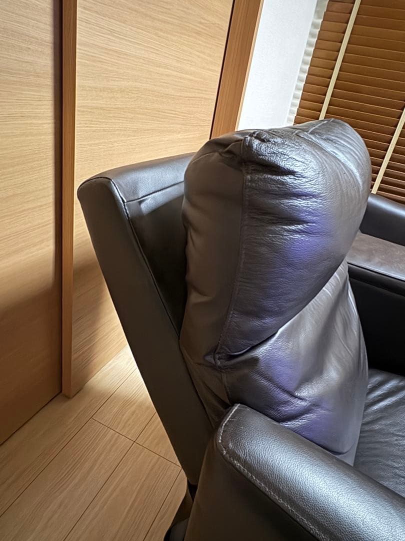 ニトリ ２人用電動本革リクライニングソファ（Nストラス 2モーター)