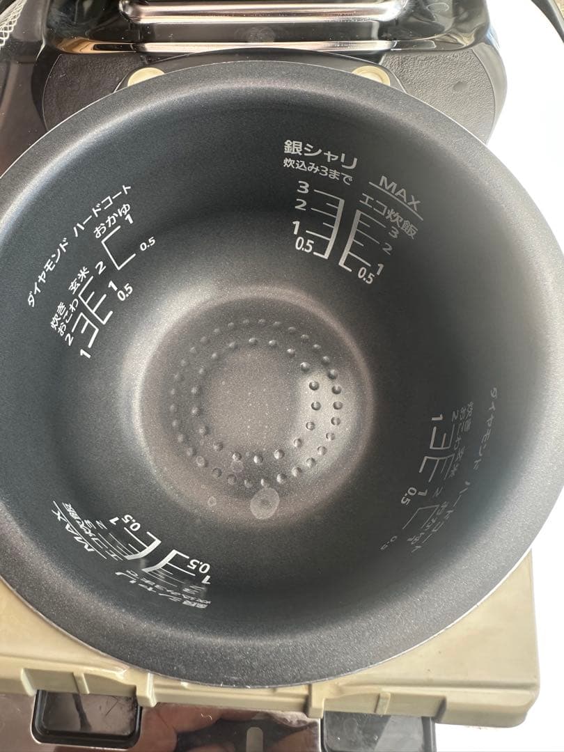 パナソニック可変圧力ＩHジャー炊飯器SR-JW058 Wおどり炊き