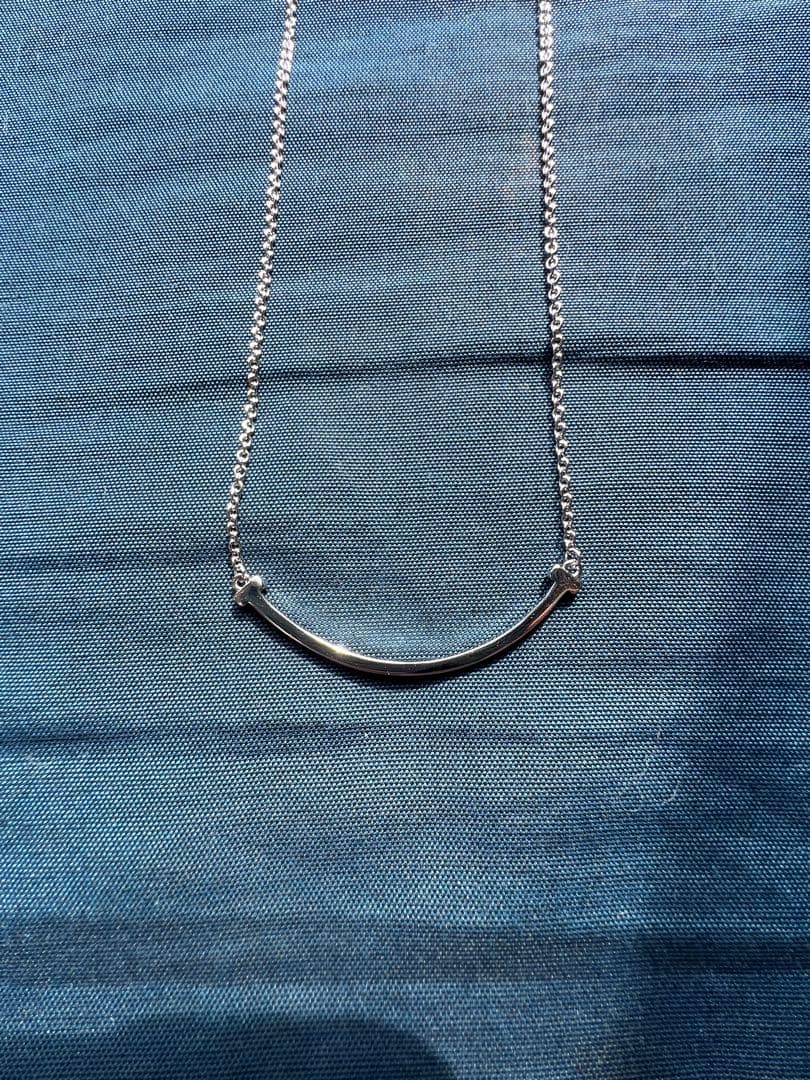 TIFFANY&CO. Ｔスマイル ネックレス