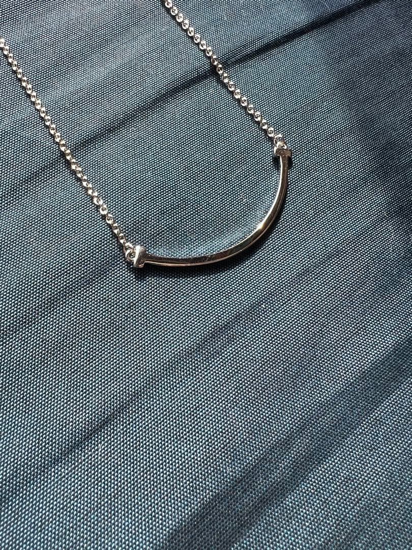 TIFFANY&CO. Ｔスマイル ネックレス