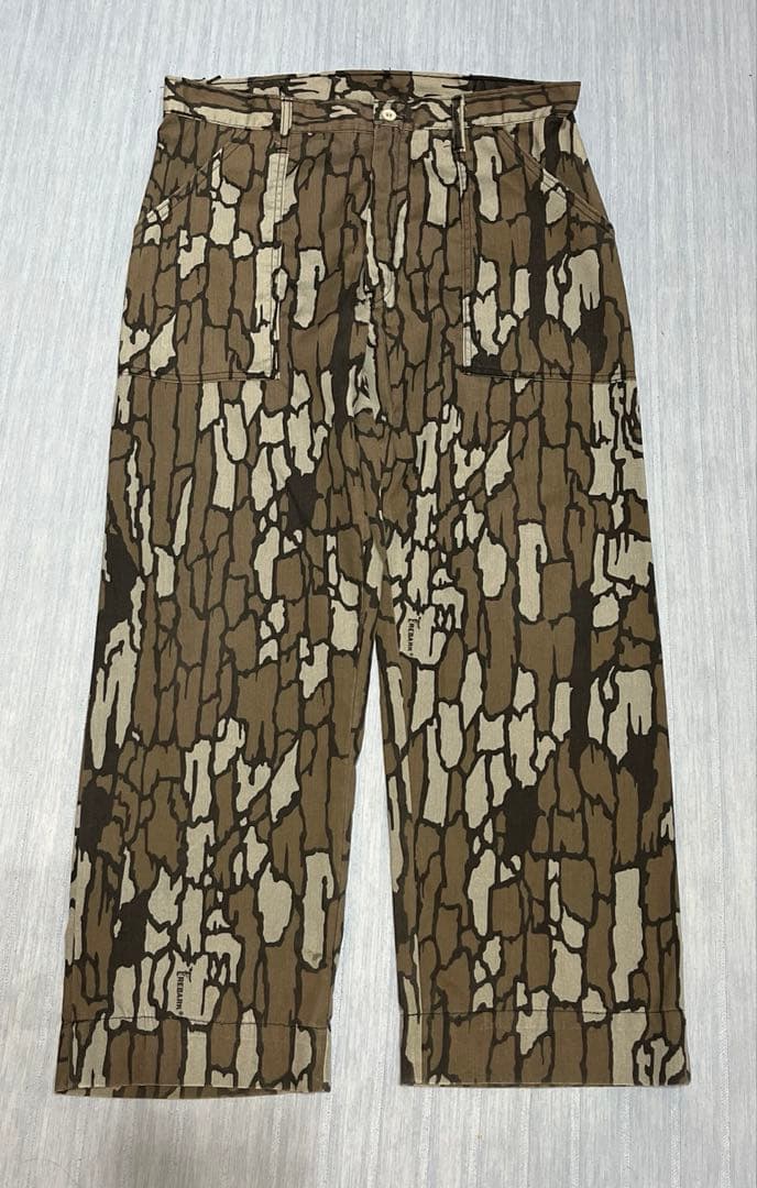 80s トレバークカモ　ベイカーパンツ　アメリカ製