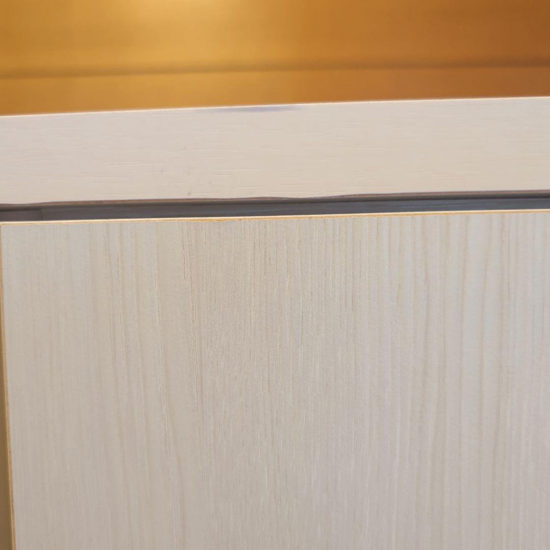 下駄箱 ハイタイプ 幅90 ピタゴラス 国産 完成品 ホワイトウォッシュ