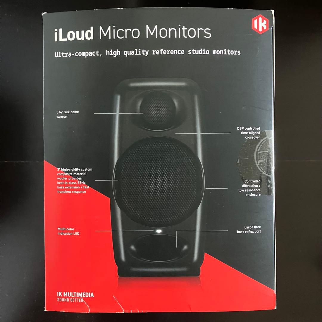【新品・未使用】iLoud Micro Monitorsモニタースピーカー