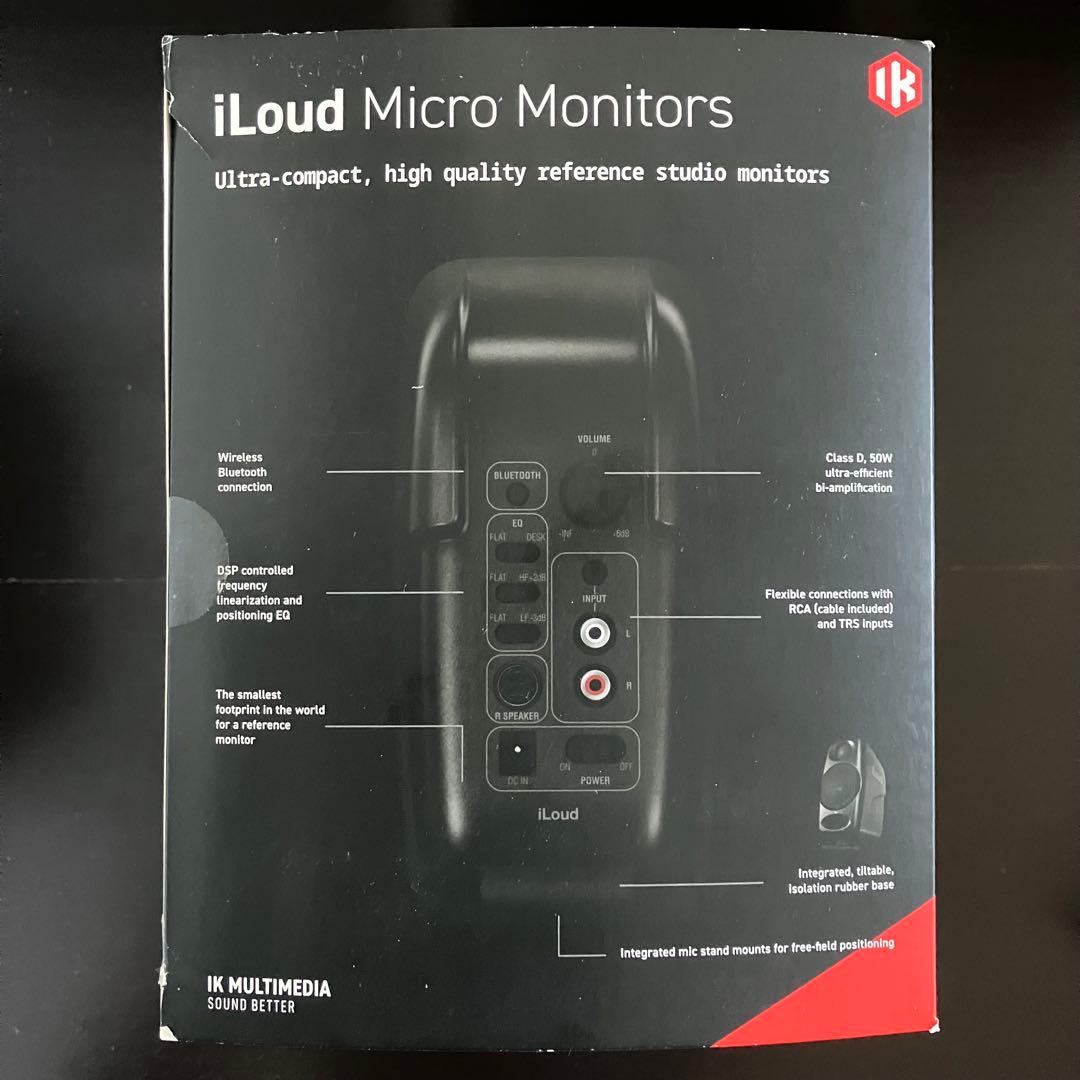 【新品・未使用】iLoud Micro Monitorsモニタースピーカー