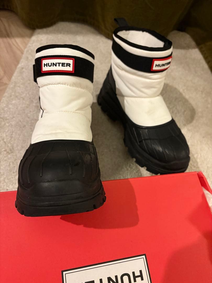 HUNTER イントレピッド バックル ショート スノーブーツ ハンター