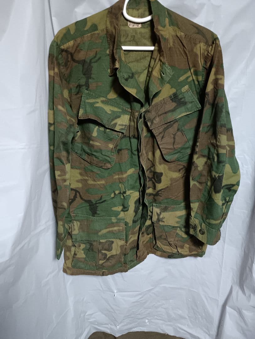 ベトナム戦争米軍ジャングルファティーグジャケット&パンツセット3点セット