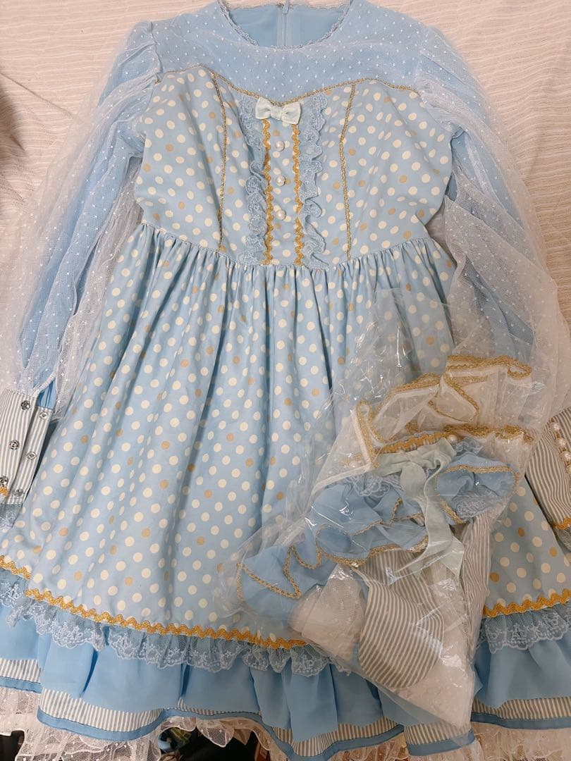 最終値下げ1月まで Angelic Pretty バニークラウン サックス