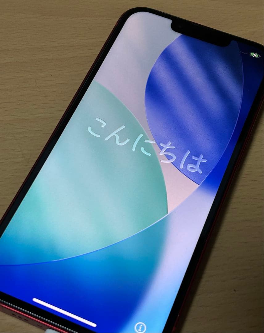 Apple iPhone 13 レッド 128GB 本体 裏面傷　液晶交換済