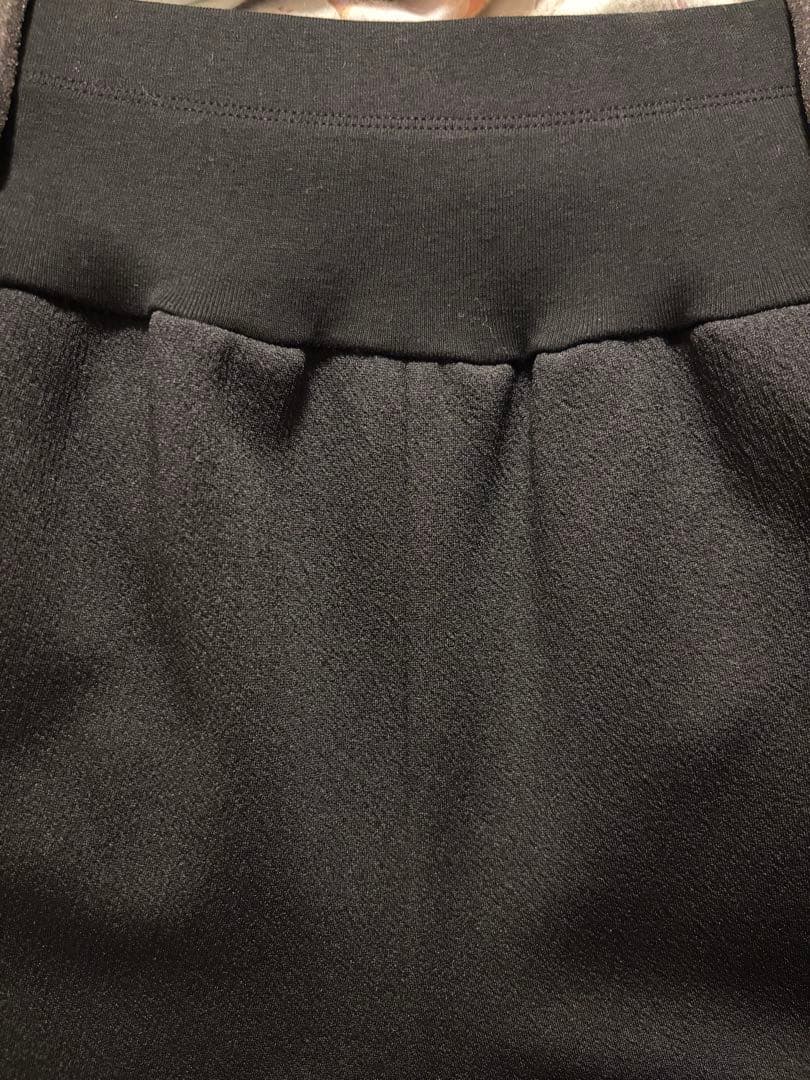 【BEARDSLEY】新品未使用 ムーンライクウエストリブパンツ ブラック 1