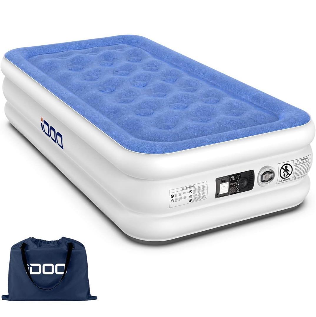 【iDOO】エアーベッド 空気ベッド 簡易ベッド エアマットレス 折り畳みベッド
