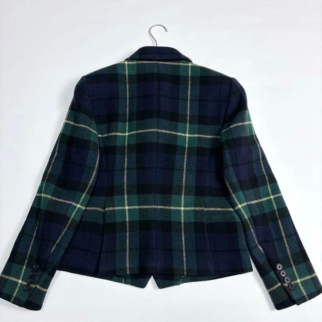 未使用級✨ポロラルフローレン ダブルブレストジャケット タータンチェック