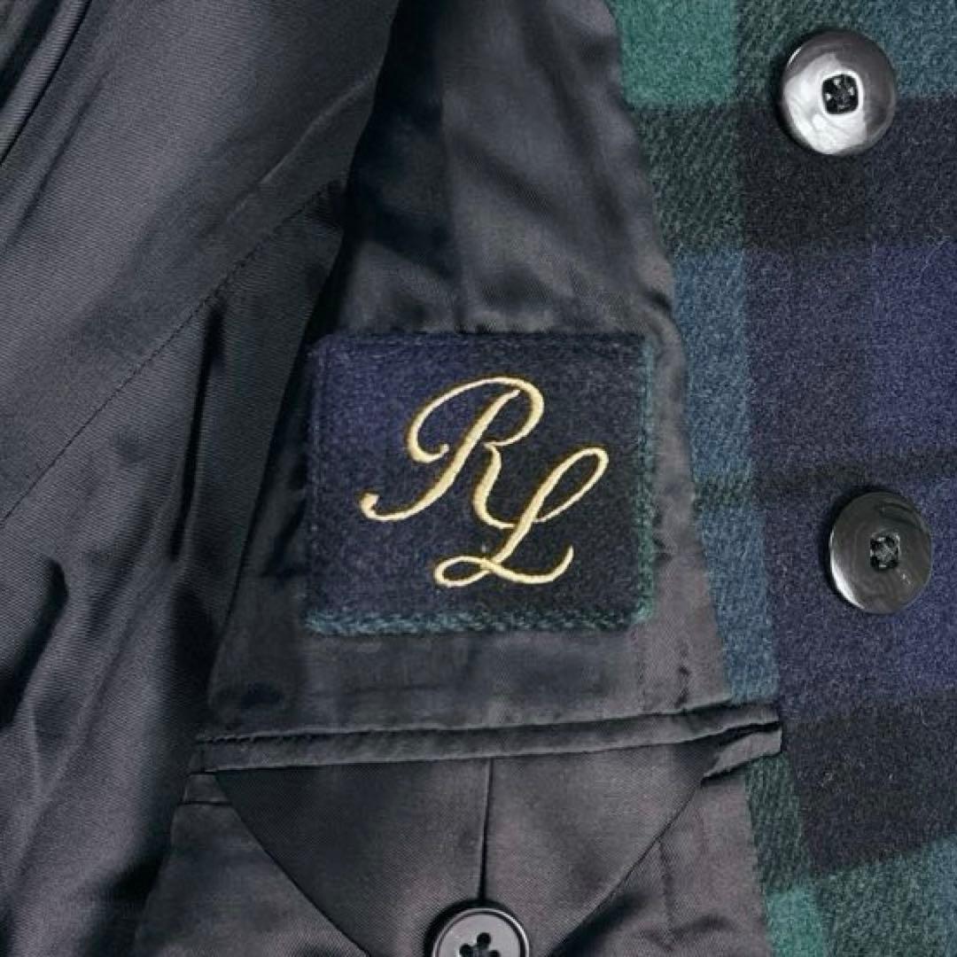 未使用級✨ポロラルフローレン ダブルブレストジャケット タータンチェック