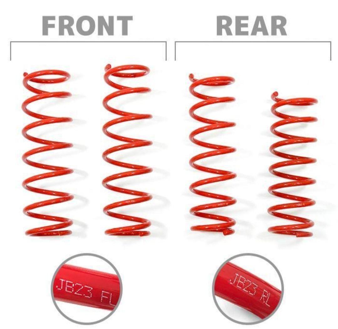 ジムニーJB23,33 ,43 サスペンション 2.5インチアップリフトアップ