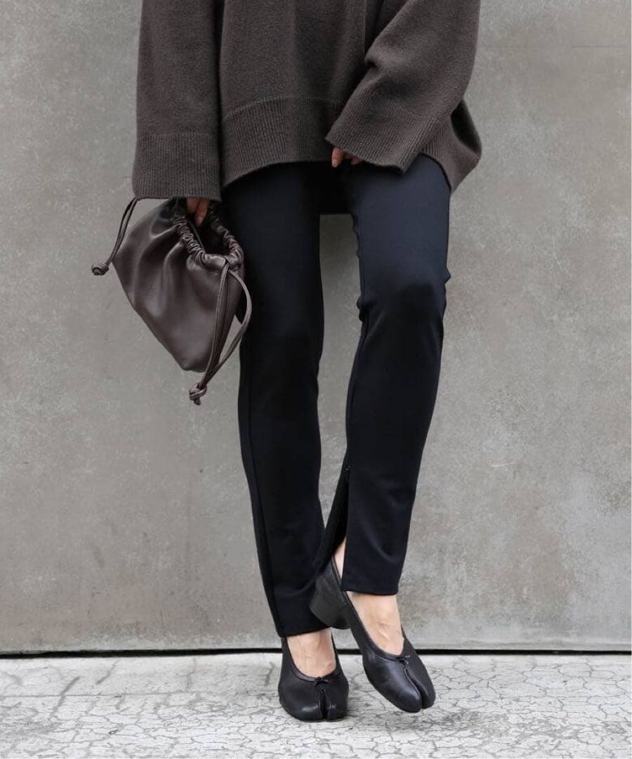 新品★ドゥーズィエムクラス Warm Zip レギンスパンツ　38