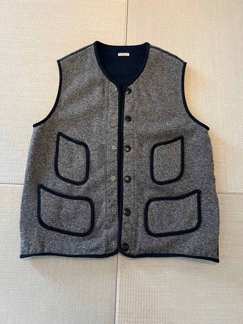 KAPITAL ビーチベスト　裏起毛