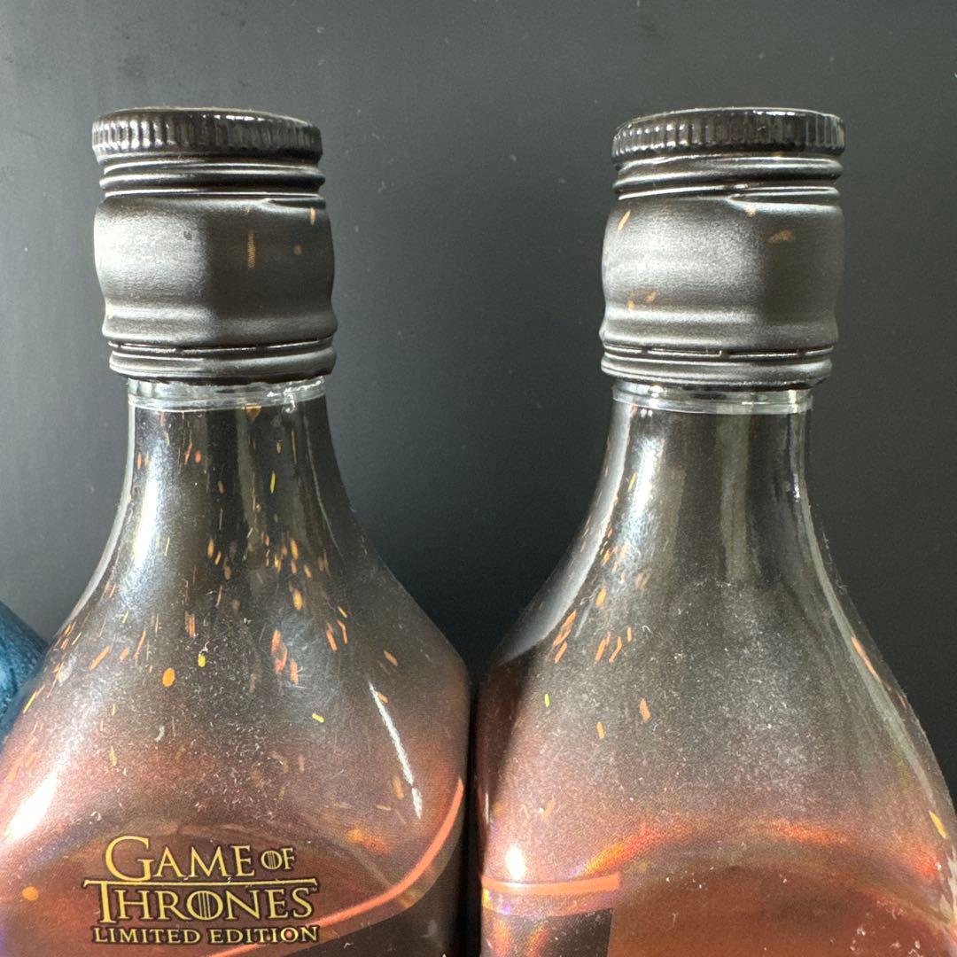 【限定版】【新品】ジョニーウォーカー×ゲーム・オブ・スローンズ 4本セット