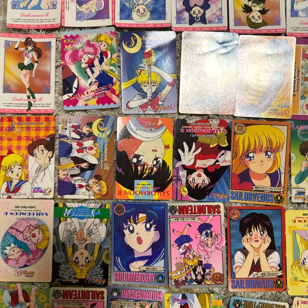セーラームーン　カードダス　109枚まとめ売り【3964