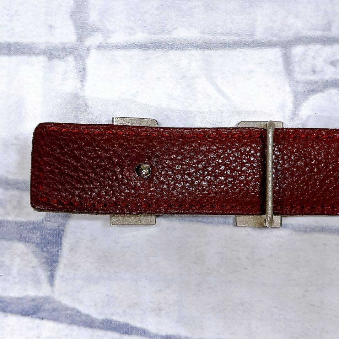 【箱あり】HERMES　H型バックル ベルト コンスタンスミニ　リバーシブル