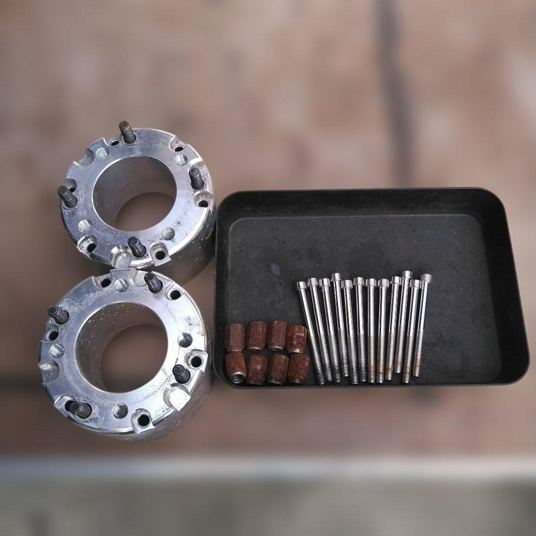 ジャイロ用アルミ製マルチスペーサー80ミリ