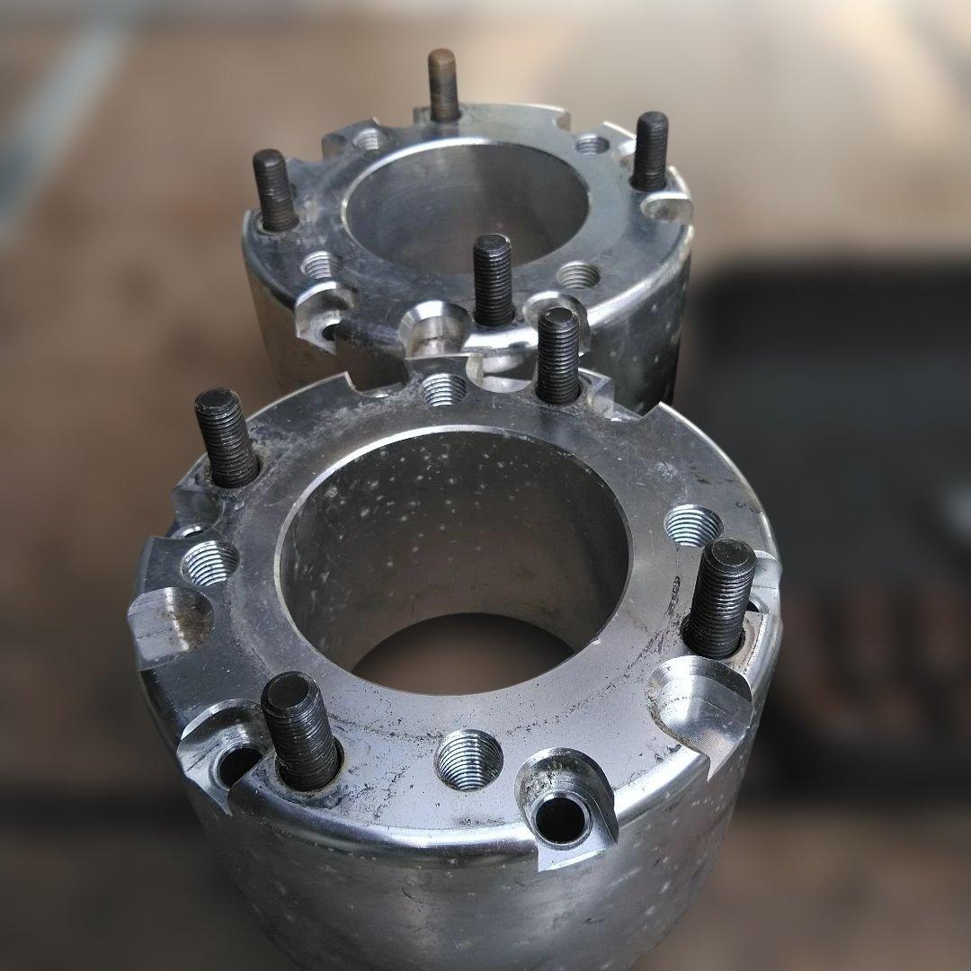 ジャイロ用アルミ製マルチスペーサー80ミリ