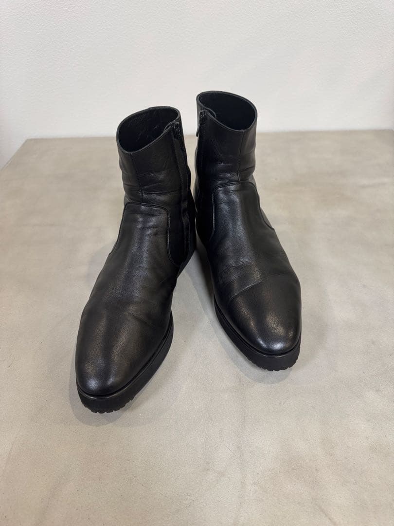 LAD MUSICIAN サイドジップ ヒールブーツ 厚底 2116-909