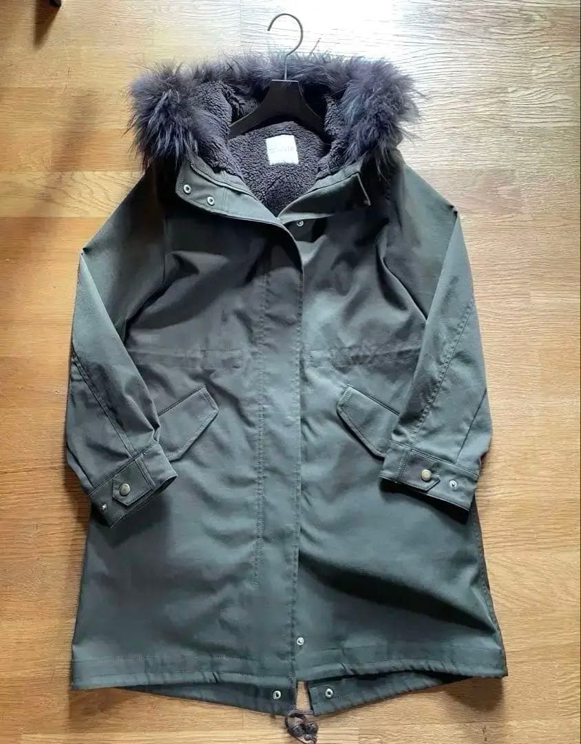 マッキントッシュフィロソフィー モッズコート　ボアライナー　カーキ