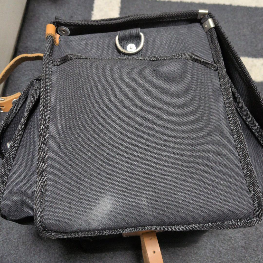 犬印鞄製作所　黒 車体装着バッグ