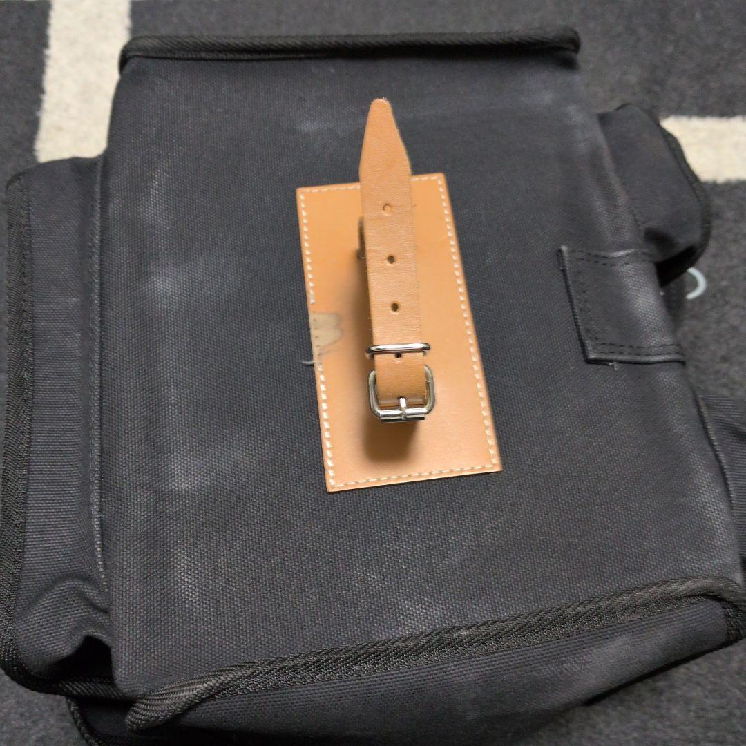 犬印鞄製作所　黒 車体装着バッグ