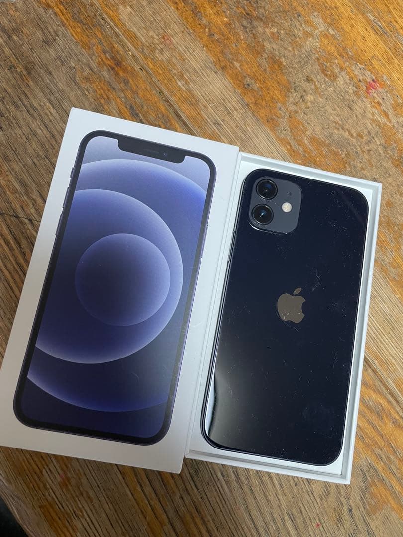 Apple iPhone 12 ブラック 本体64GBバッテリー最大容量92%