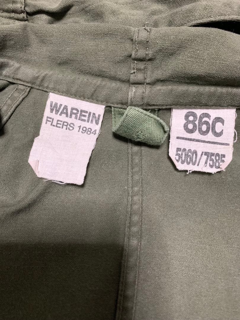 希少86C フランス軍 M-64 モッズコートユーロミリタリー