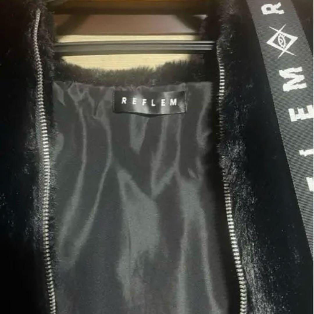 レフレム うさ耳ファー 黒