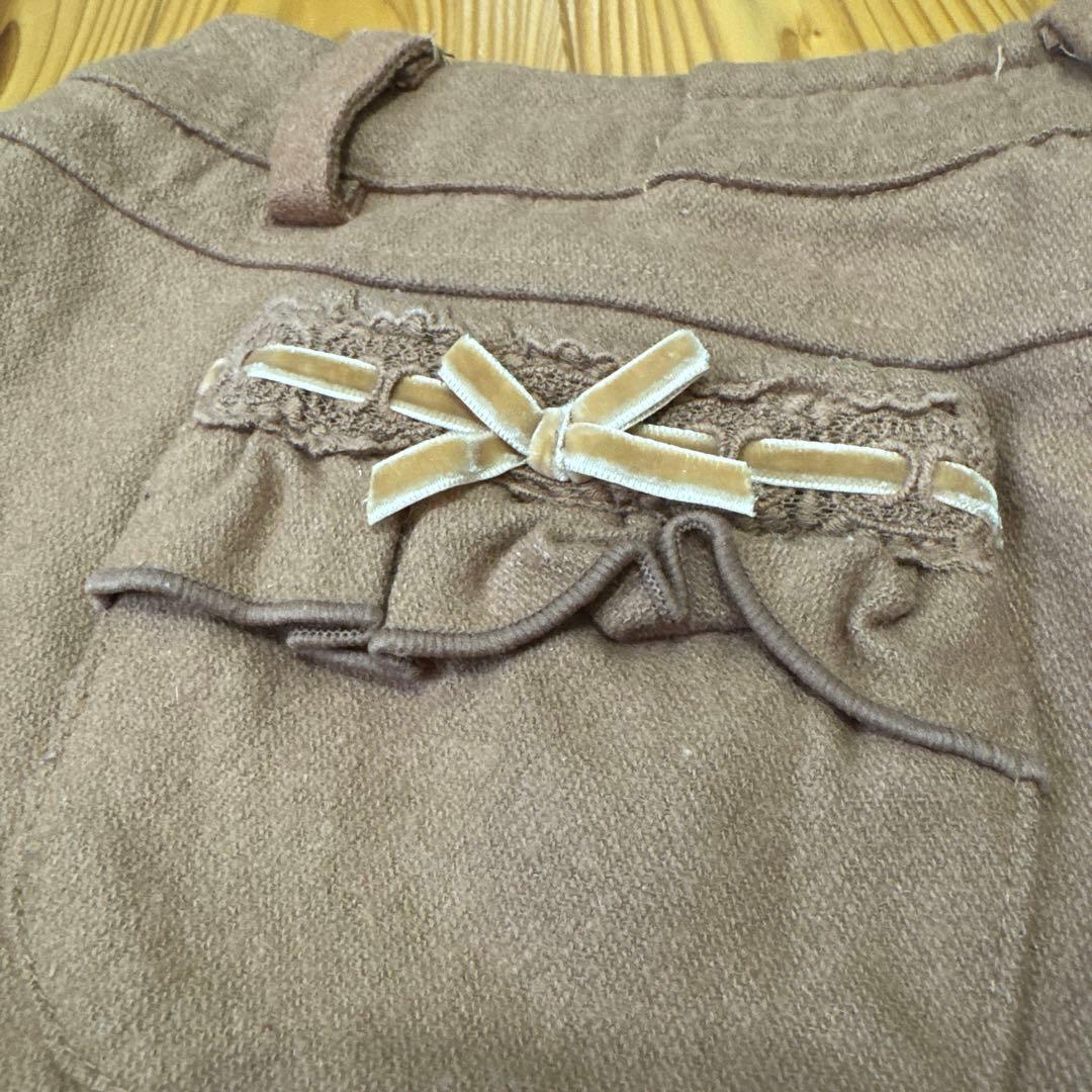 ☆希少☆ LIZ LISA ブラウン フリル付きショートパンツ