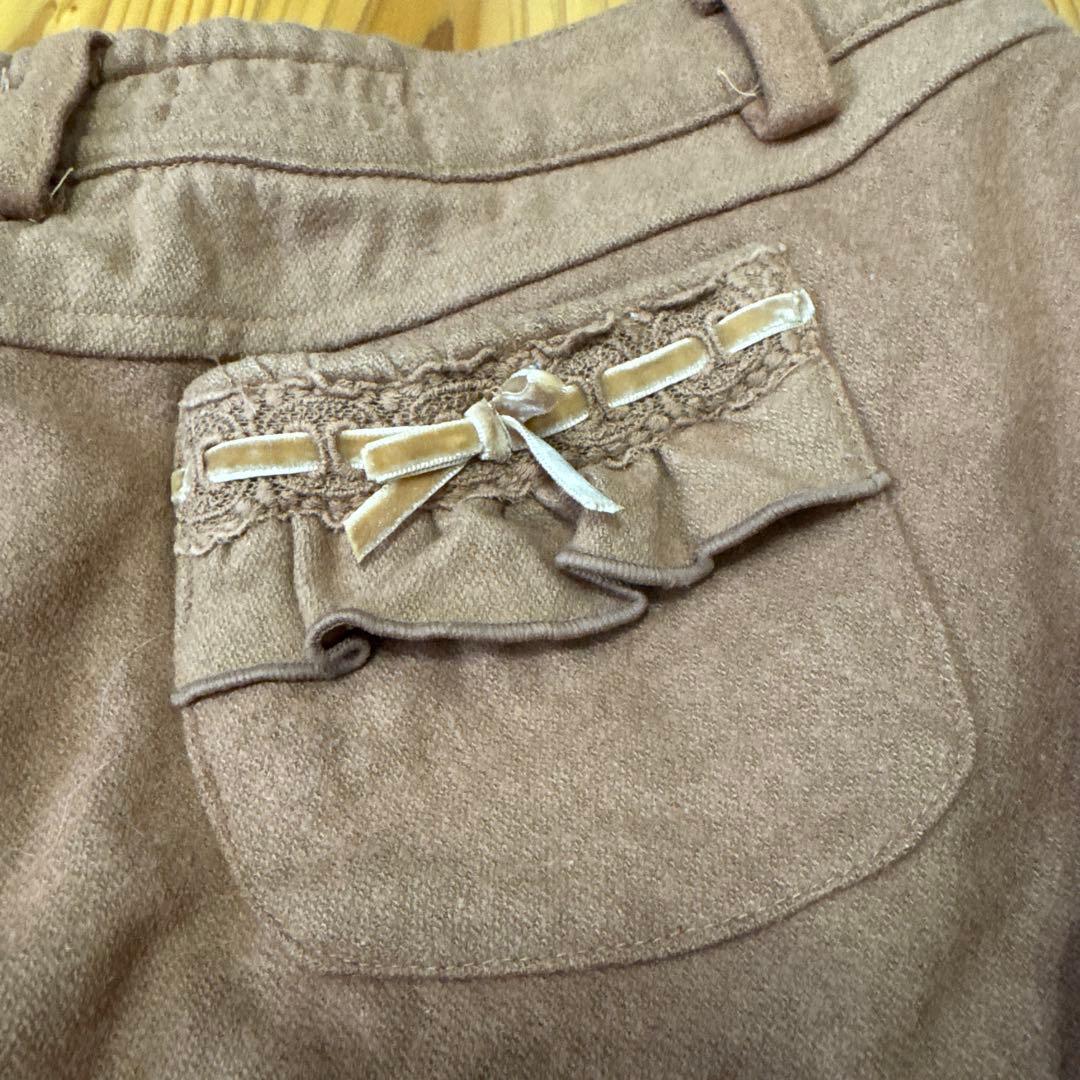 ☆希少☆ LIZ LISA ブラウン フリル付きショートパンツ