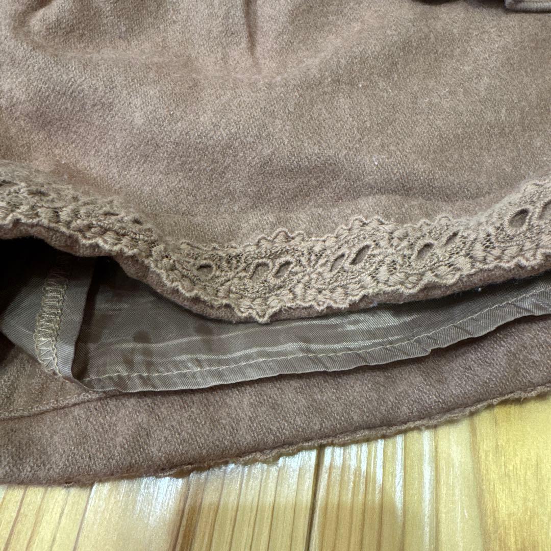 ☆希少☆ LIZ LISA ブラウン フリル付きショートパンツ